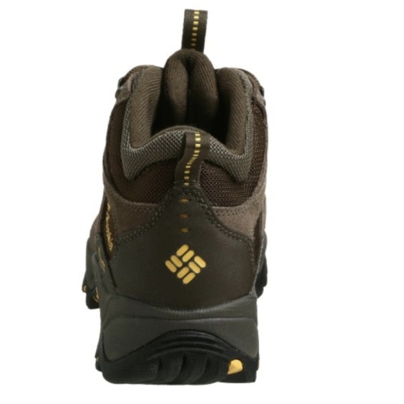 Columbia Hiking Boot, brown Waterproof Leather mens size 7.5, Winter Boot - Picture 4 of 14